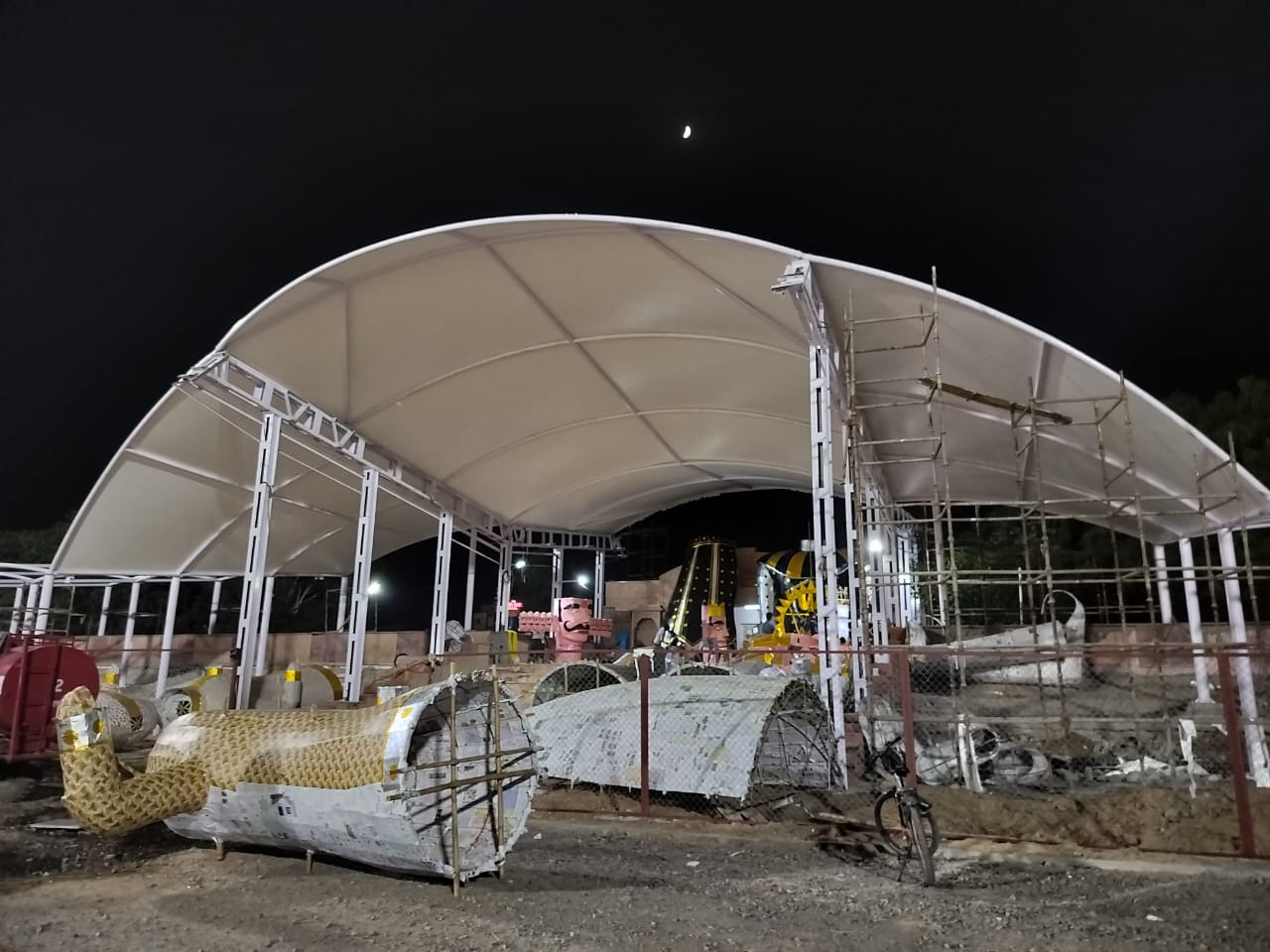 Tensile Membrane Structure Shed