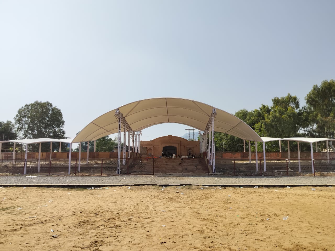 Tensile Membrane Structure Shed